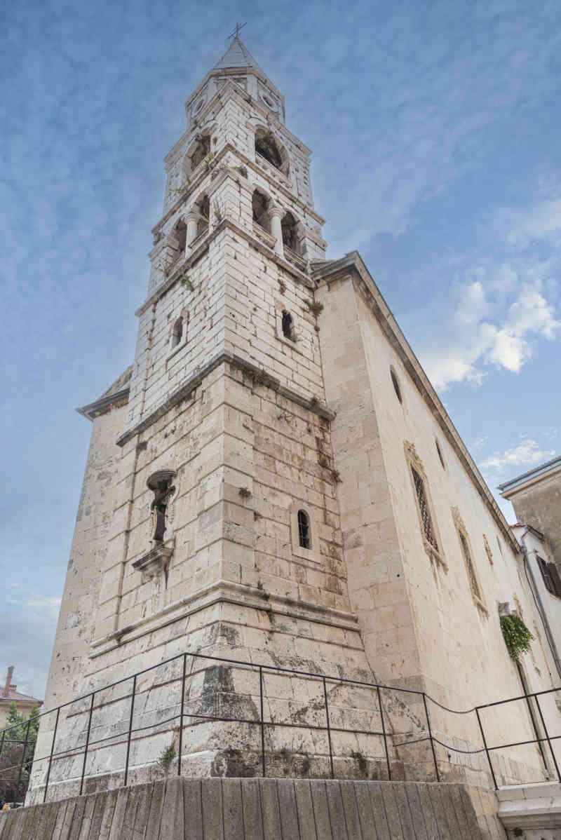 Croacia - Zadar 46 - iglesia ortodoxa de San Elías - campanario